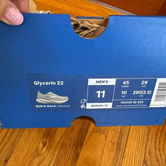 Brooks Men Glycerin 22 Running Shoe - Picture 4 of 4
